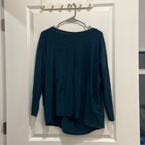 Lululemon long sleeve t shirt 8 blue